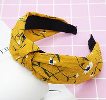 Load image into Gallery viewer, Top Knot Hair Bow Headband