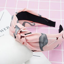 Load image into Gallery viewer, Top Knot Hair Bow Headband