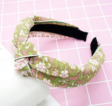 Load image into Gallery viewer, Top Knot Hair Bow Headband