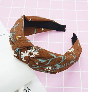 Top Knot Hair Bow Headband