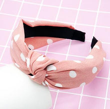 Load image into Gallery viewer, Top Knot Hair Bow Headband