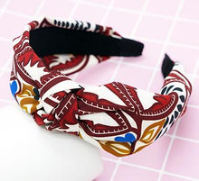 Load image into Gallery viewer, Top Knot Hair Bow Headband