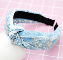 Load image into Gallery viewer, Top Knot Hair Bow Headband