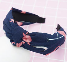 Load image into Gallery viewer, Top Knot Hair Bow Headband