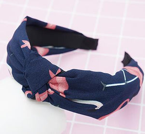 Top Knot Hair Bow Headband
