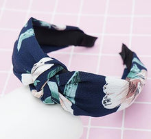 Load image into Gallery viewer, Top Knot Hair Bow Headband