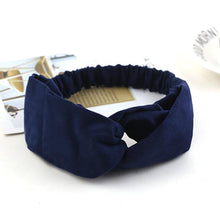 Load image into Gallery viewer, Top Knot Hair Bow Headband