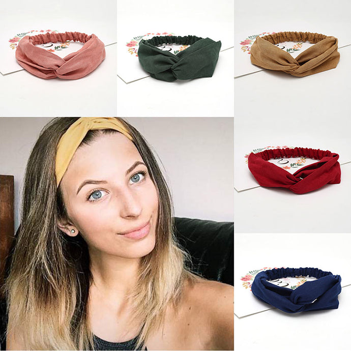 Women Summer Autumn Suede Headband