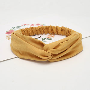 Women Summer Autumn Suede Headband