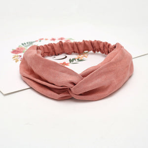 Women Summer Autumn Suede Headband