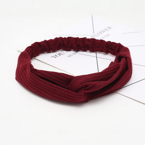 Women Summer Autumn Suede Headband