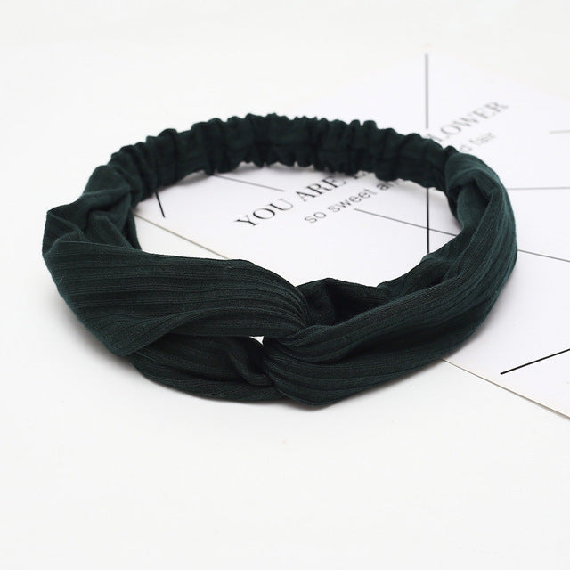 Women Summer Autumn Suede Headband
