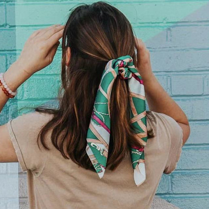 New Print Hair Scarf Women Hair