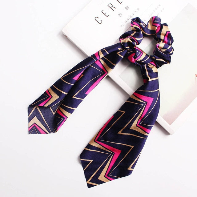 New Print Hair Scarf Women Hair