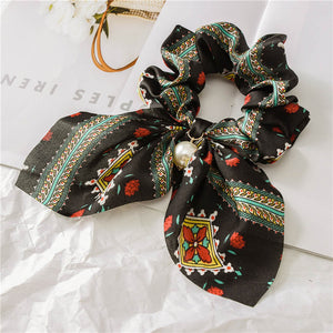 New Print Hair Scarf Women Hair