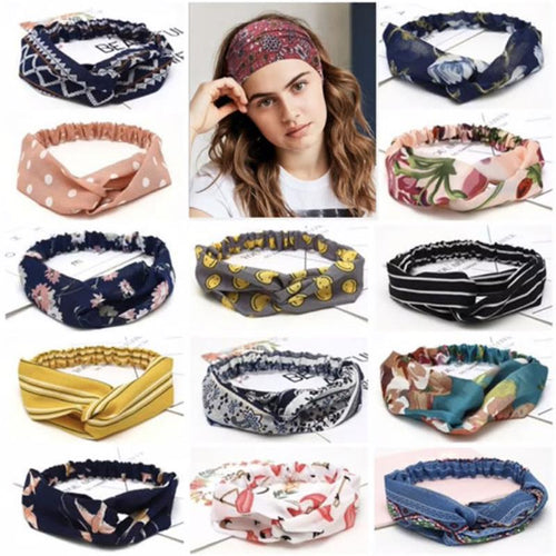 Women Girls Summer Bohemian Hair Bands
