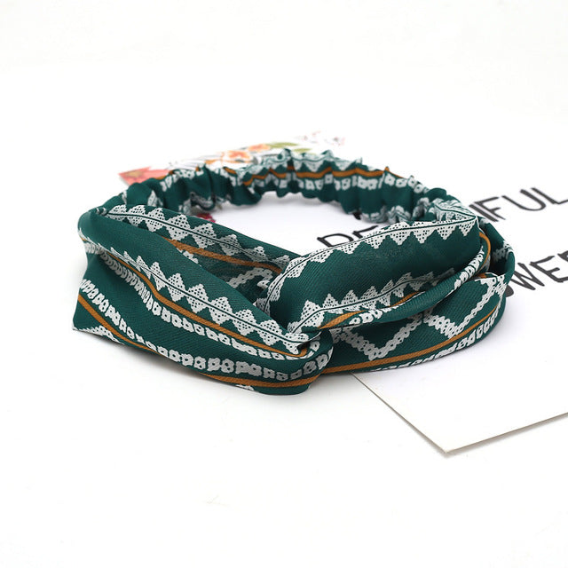 Women Girls Summer Bohemian Hair Bands