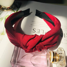 Load image into Gallery viewer, Solid Color Headband Knot