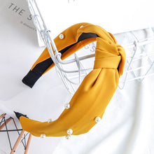 Load image into Gallery viewer, Solid Color Headband Knot