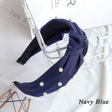 Load image into Gallery viewer, Solid Color Headband Knot