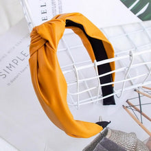 Load image into Gallery viewer, Solid Color Headband Knot