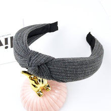 Load image into Gallery viewer, Solid Color Headband Knot