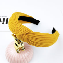 Load image into Gallery viewer, Solid Color Headband Knot