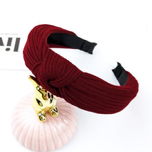 Load image into Gallery viewer, Solid Color Headband Knot