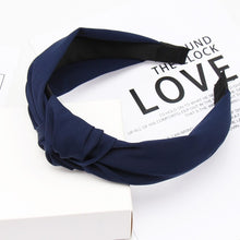 Load image into Gallery viewer, Solid Color Knot Headbands