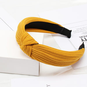 Solid Color Knot Headbands