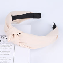 Load image into Gallery viewer, Solid Color Knot Headbands
