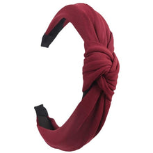 Load image into Gallery viewer, Solid Color Knot Headbands