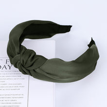 Load image into Gallery viewer, Solid Color Knot Headbands