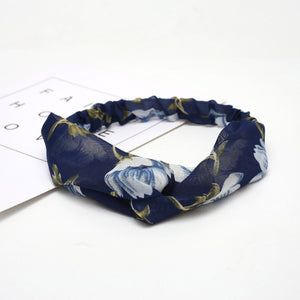 Summer Chiffon Headband Women