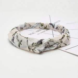 Summer Chiffon Headband Women