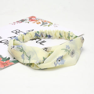 Summer Chiffon Headband Women