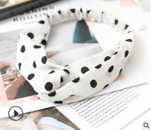 Load image into Gallery viewer, Elastic cross sports hair band ladies