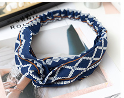 Elastic cross sports hair band ladies