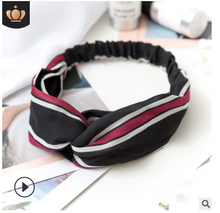 Load image into Gallery viewer, Elastic cross sports hair band ladies