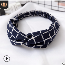 Load image into Gallery viewer, Elastic cross sports hair band ladies