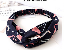 Load image into Gallery viewer, Elastic cross sports hair band ladies