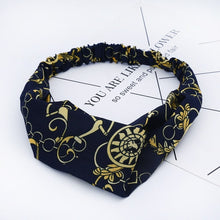 Load image into Gallery viewer, Women Headband Vintage Cross