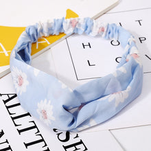 Load image into Gallery viewer, Women Headband Vintage Cross