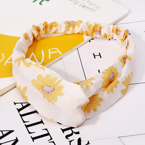 Women Headband Vintage Cross