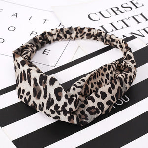 Women Headband Vintage Cross
