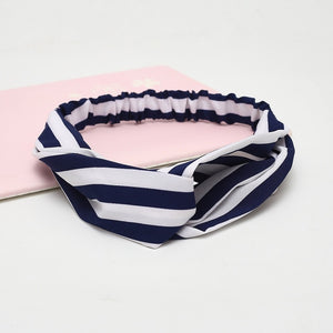 Women Headband Vintage Cross
