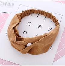 Load image into Gallery viewer, Women Headband Vintage Cross