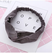 Load image into Gallery viewer, Women Headband Vintage Cross