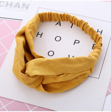 Load image into Gallery viewer, Women Headband Vintage Cross