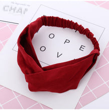 Load image into Gallery viewer, Women Headband Vintage Cross